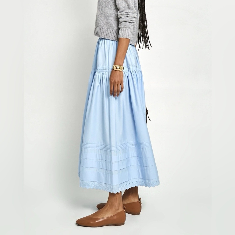 o.p.t Beth Cotton Maxi Skirt NWT - Picture 6 of 11